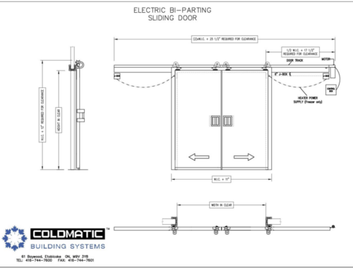 Electric Bi-Parting Sliding Door